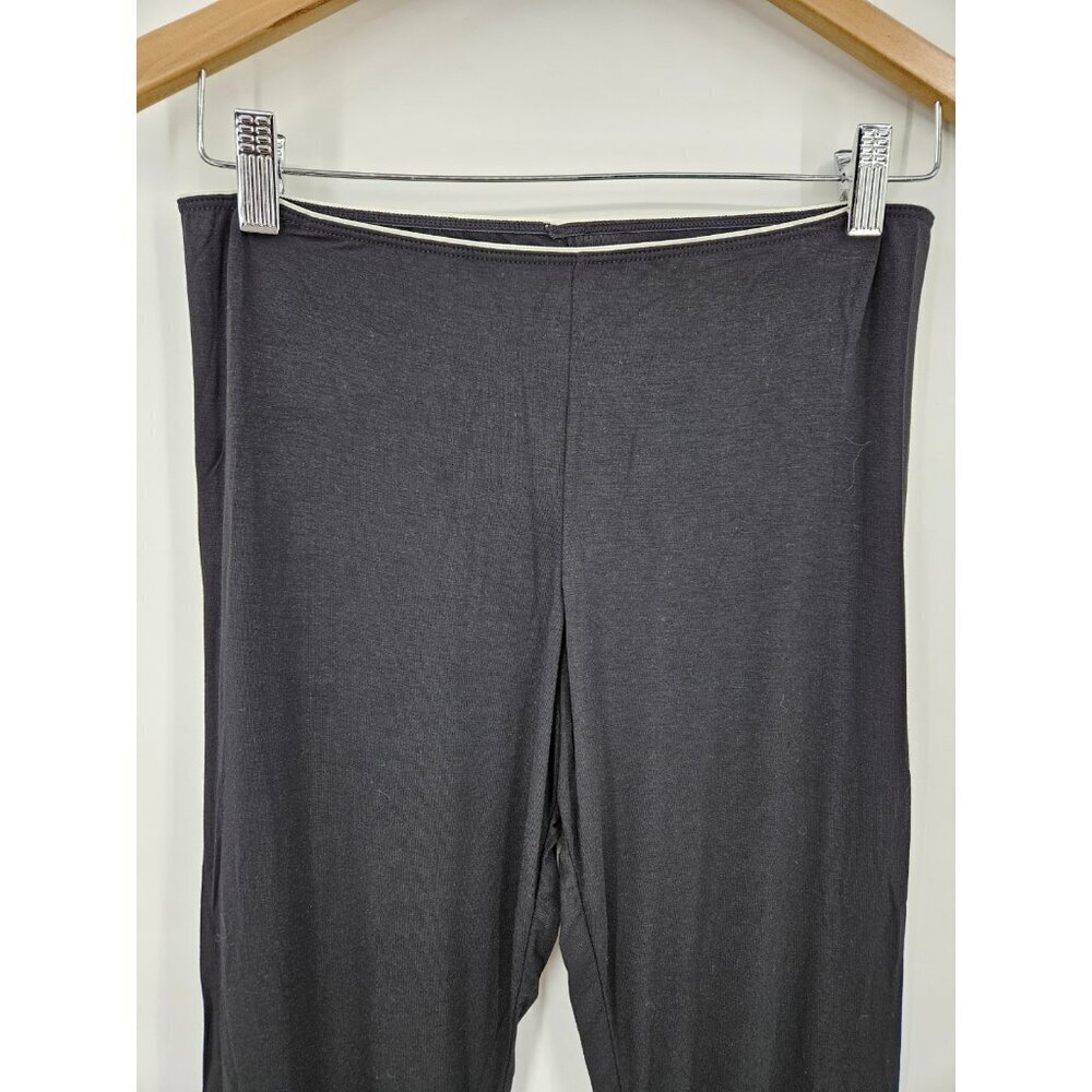 NWOT Elita Black Bamboo Spandex Leggings Womens XL Pants - Picture 2 of 5